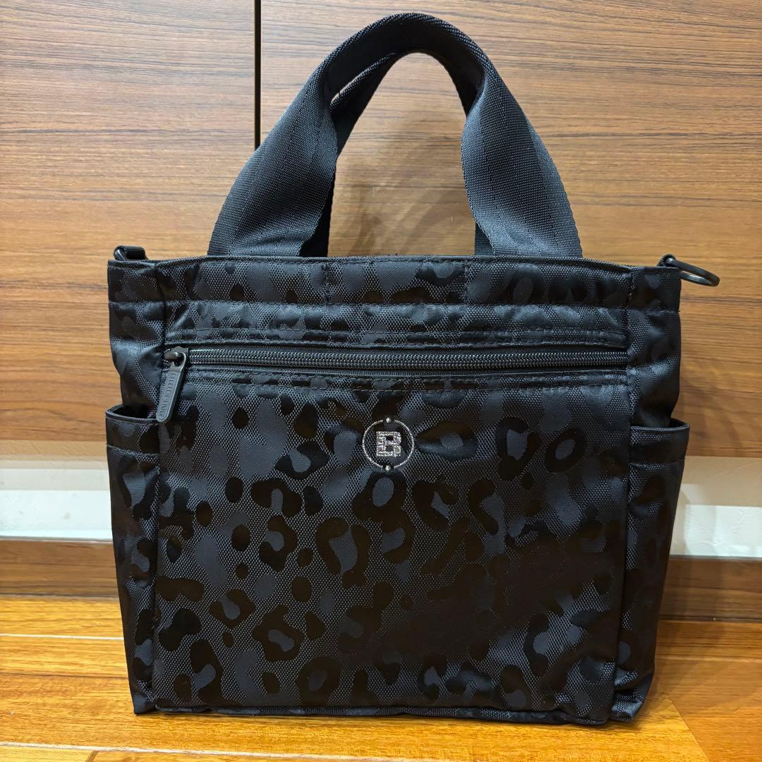 BRIEFING GOLF カートバッグ　レオパルド柄