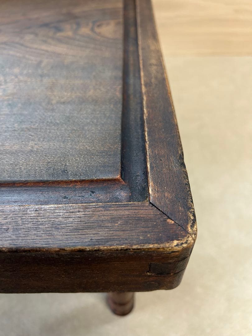古いちゃぶ台　　アンティーク机　アンティークテーブル　古家具　古道具