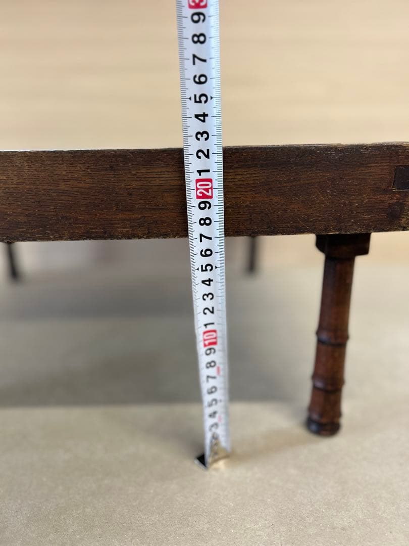 古いちゃぶ台　　アンティーク机　アンティークテーブル　古家具　古道具