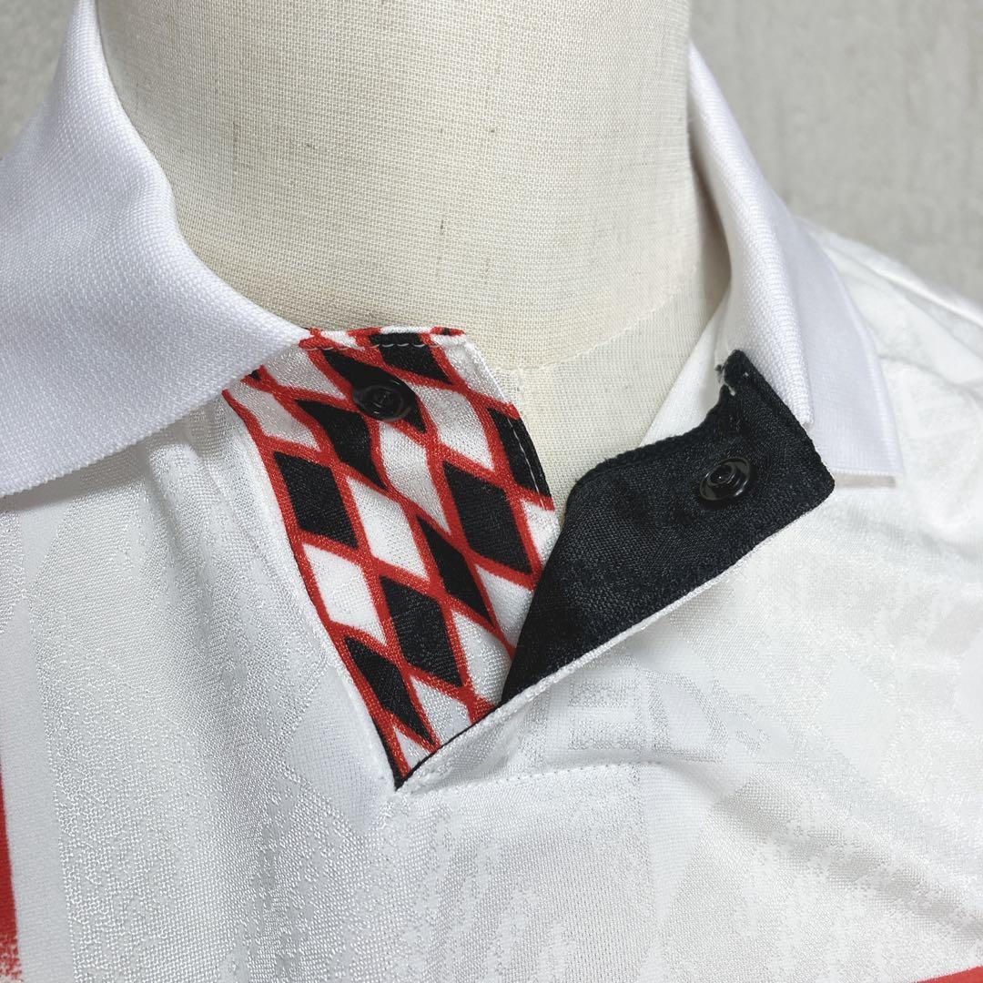 貴重 浦和レッズ 92/94 カップ戦 三菱浦和 アウェイユニフォーム XO