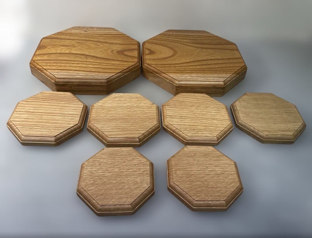 ににりんさんじんさん専用木製花台飾り台m598