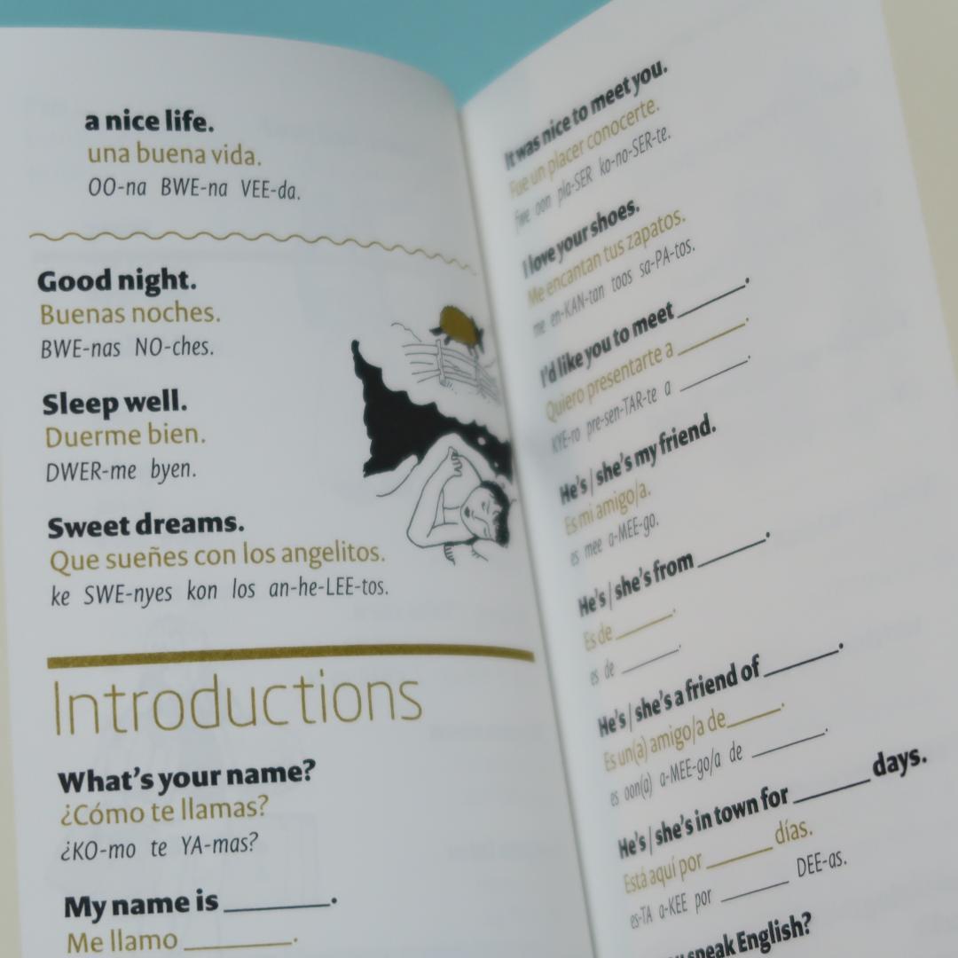 セール！洋辞書（英/スペイン）Let's Talk Spanish!　フレーズ集