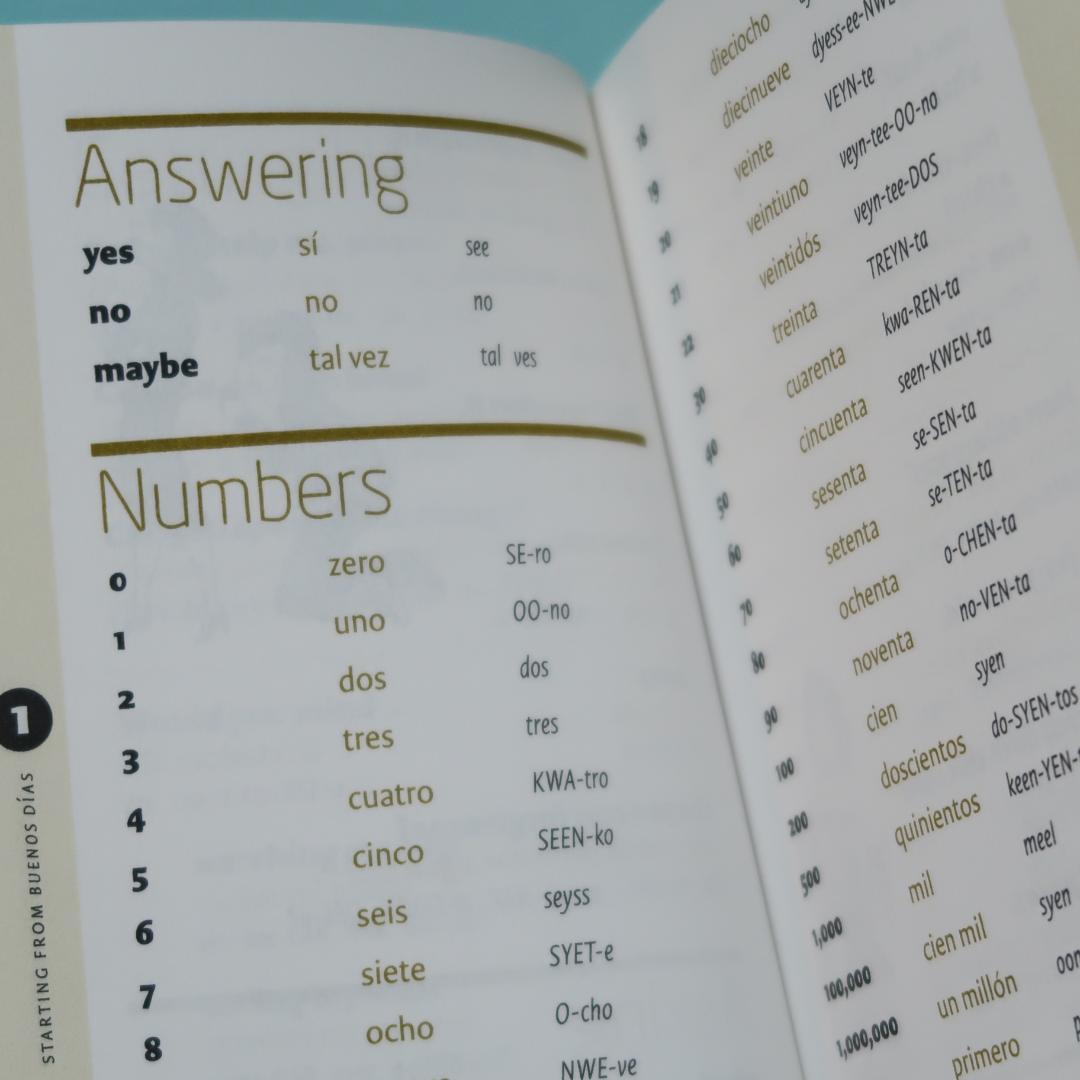 セール！洋辞書（英/スペイン）Let's Talk Spanish!　フレーズ集