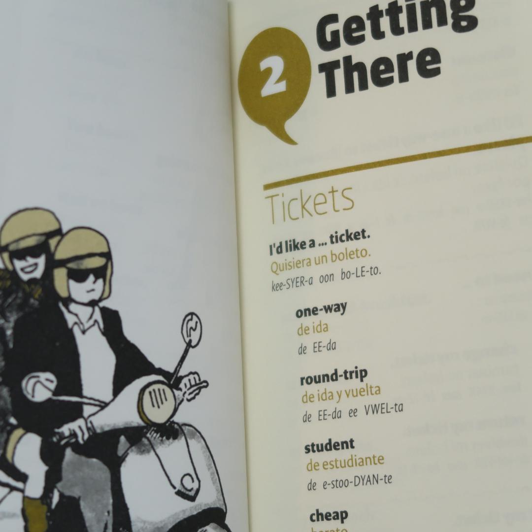 セール！洋辞書（英/スペイン）Let's Talk Spanish!　フレーズ集