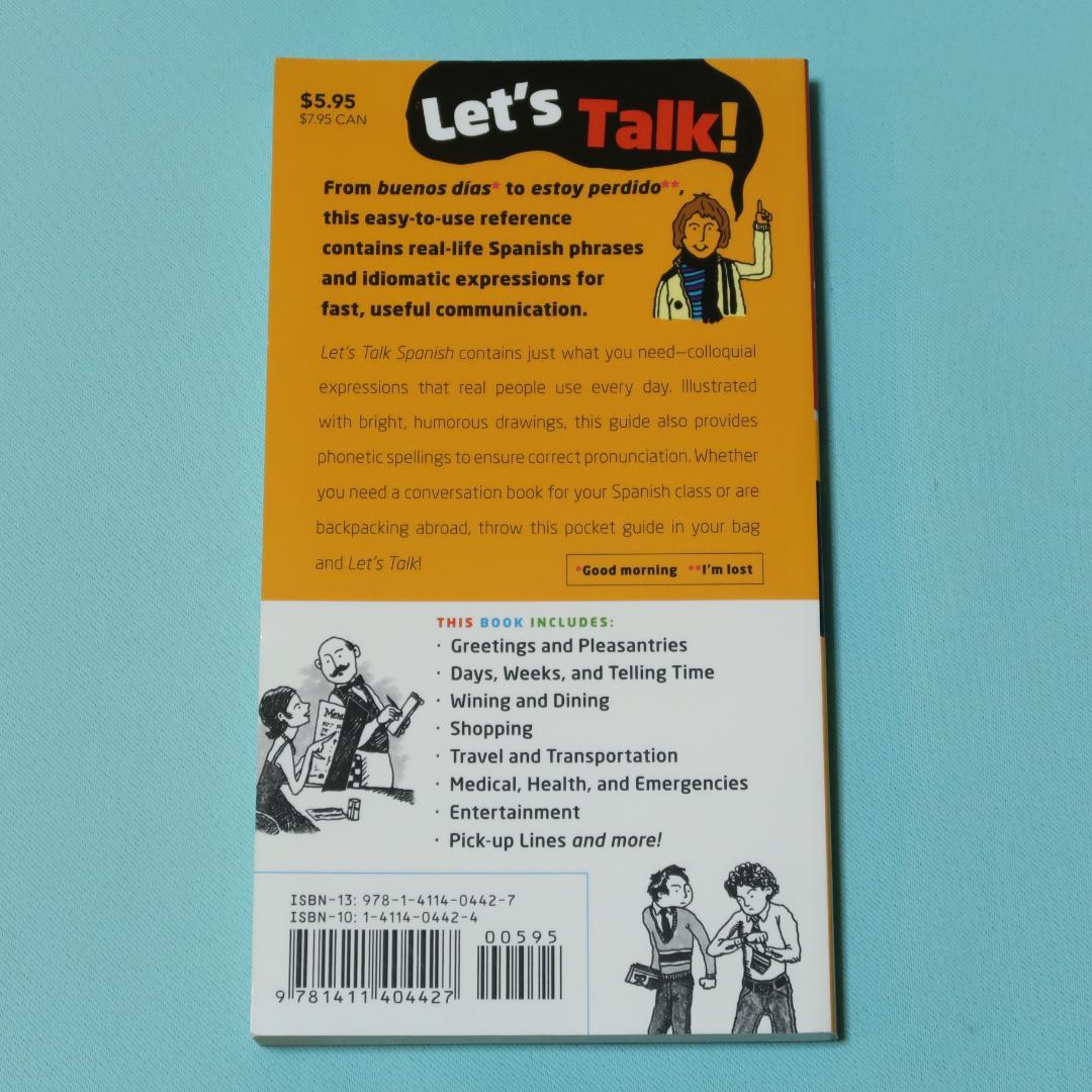 セール！洋辞書（英/スペイン）Let's Talk Spanish!　フレーズ集