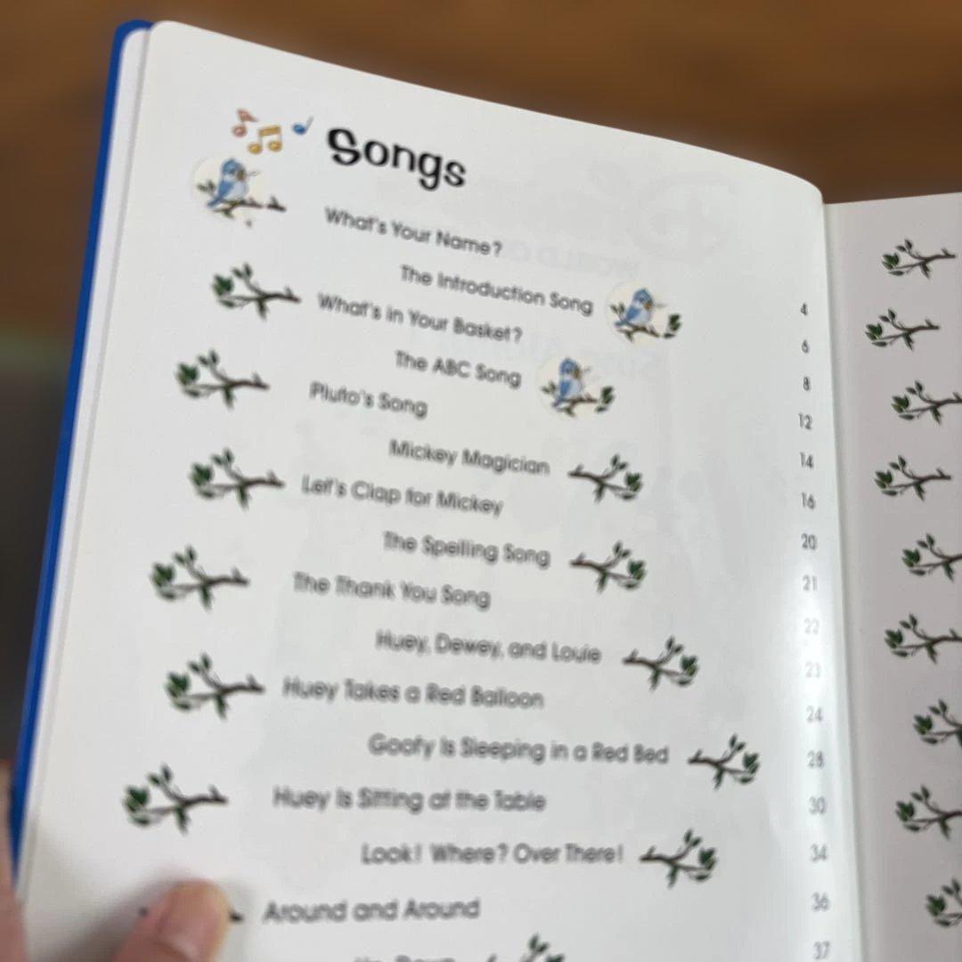 DWE ディズニー英語システム　シングアロングセット