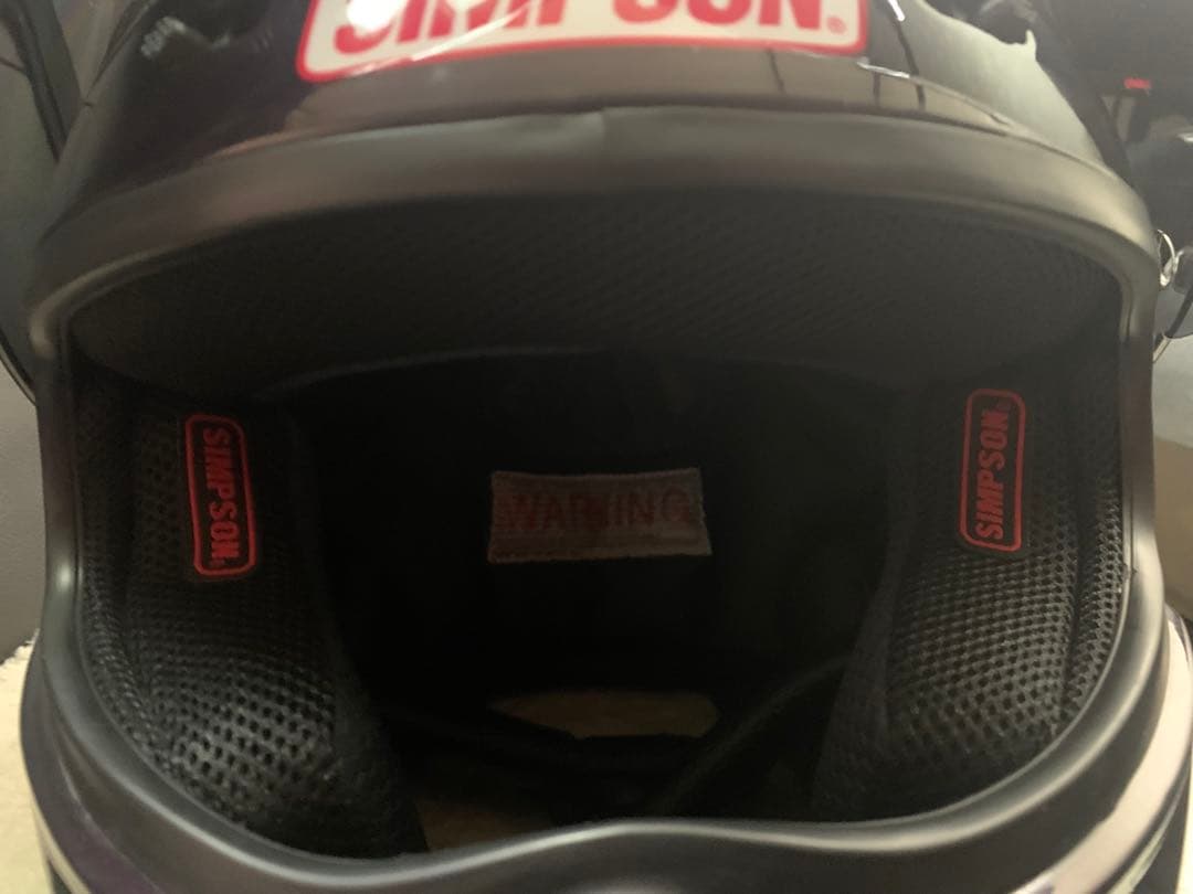 シンプソン　スーパーバンディット13 57cm 美品