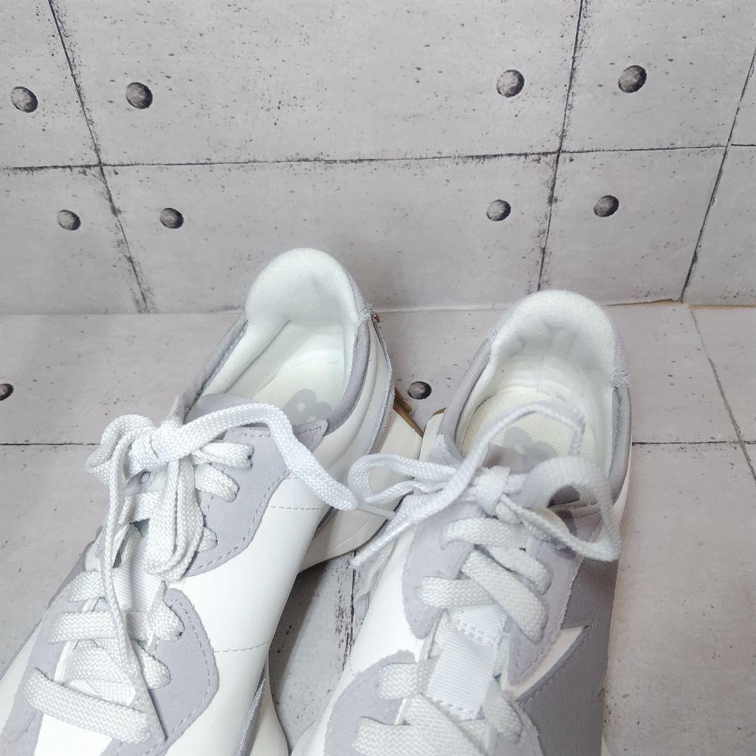 【試着のみ】ニューバランス レディース WS327NKC ホワイト×グレー