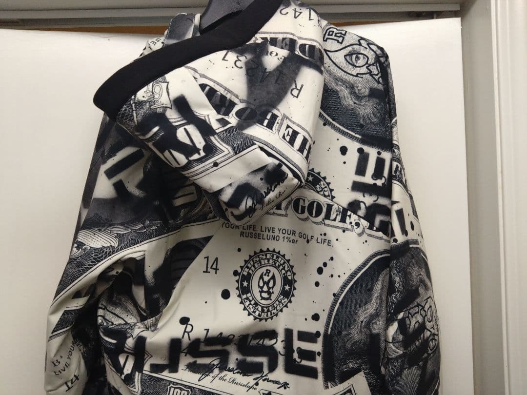 ラッセルノ ドル紙幣デザイン 　ボンディングパーカー