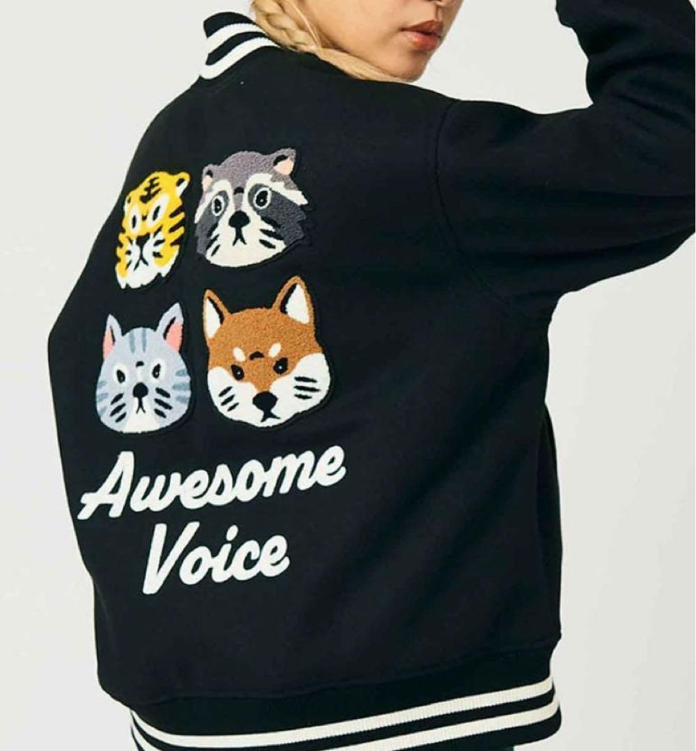 大幅値下げ新品グラニフオーサムボイスアニマルズスタジアムジャンパーXL