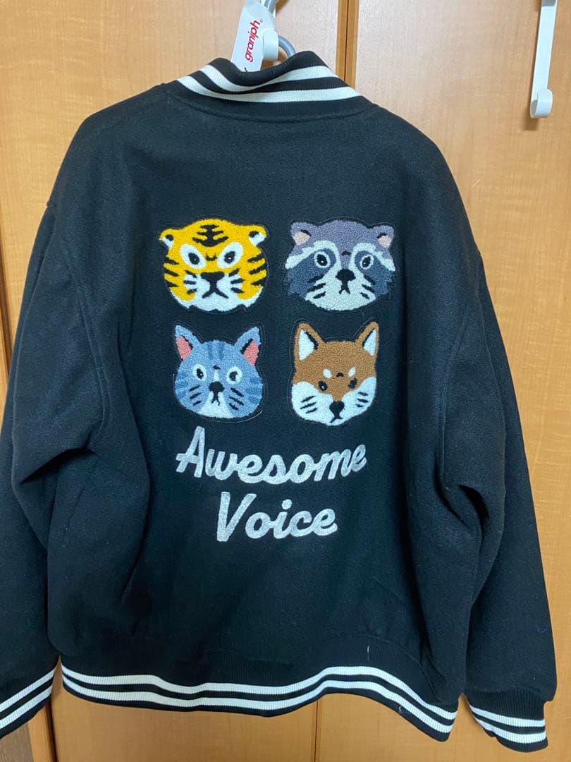 大幅値下げ新品グラニフオーサムボイスアニマルズスタジアムジャンパーXL