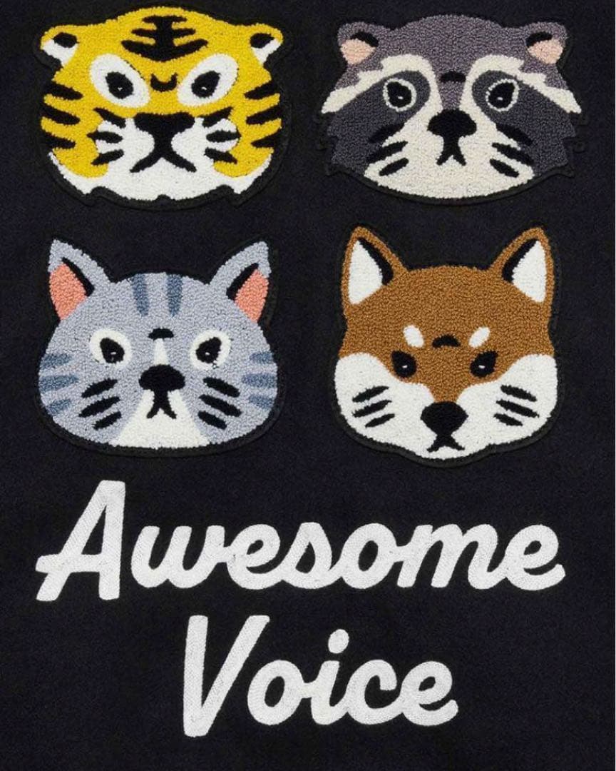 大幅値下げ新品グラニフオーサムボイスアニマルズスタジアムジャンパーXL