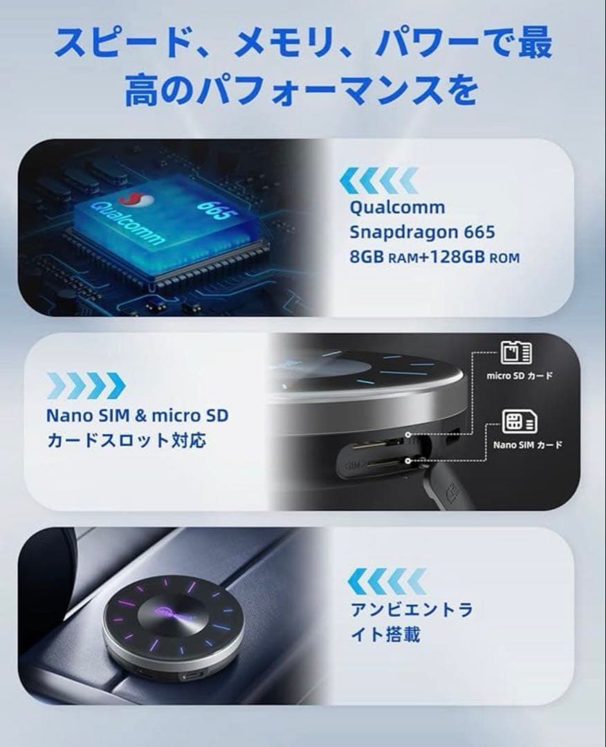 ottocast OttoAiBox P3 リモコン付