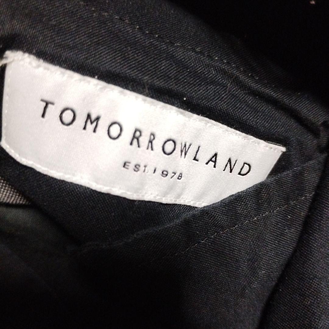 トゥモローランド　スラックス　カノニコ　トロピカルウール　春夏　ツータック