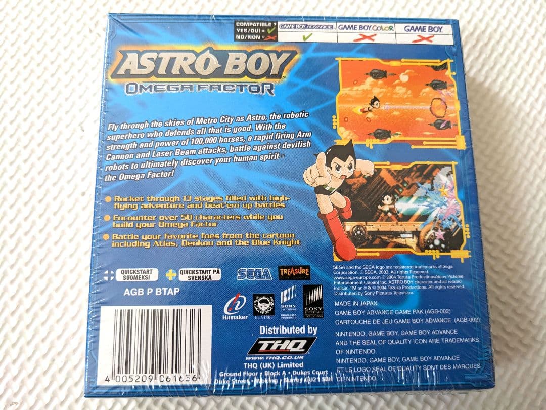【新品未開封】アストロボーイ:オメガファクター [海外版GBA]