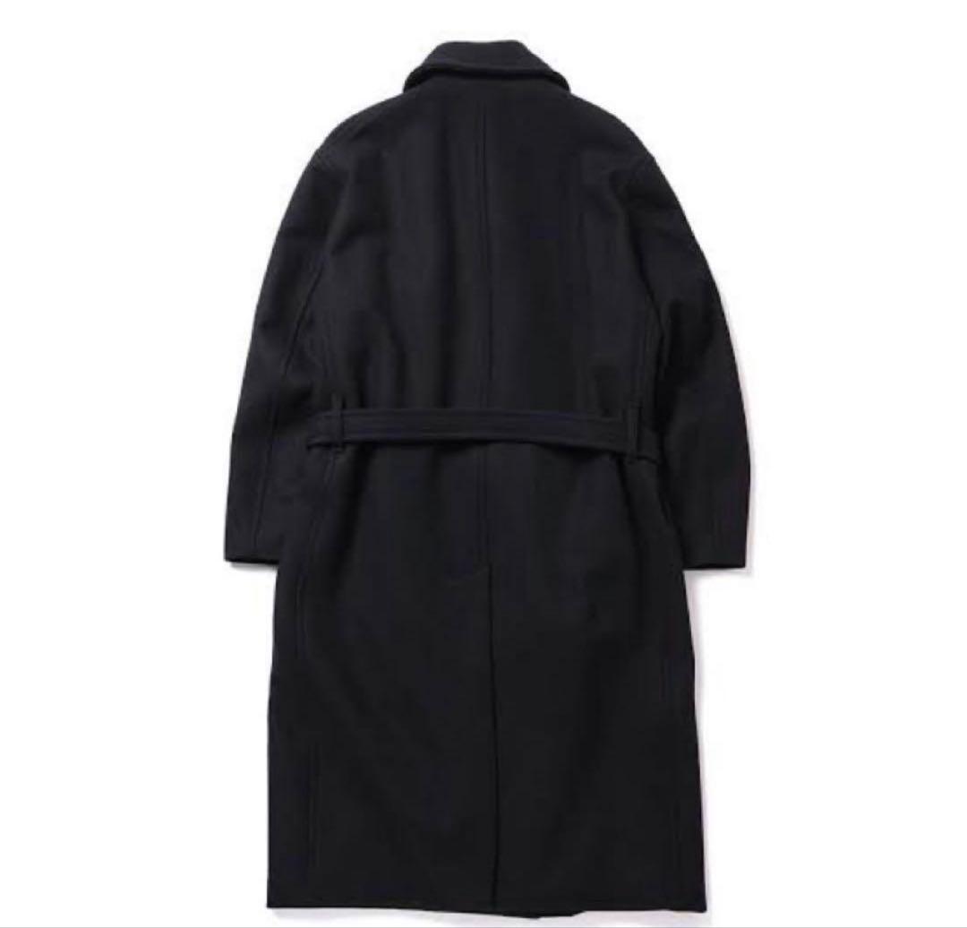 【COMOLI】ウールカシミヤミリタリーコート 【24AW・サイズ1】