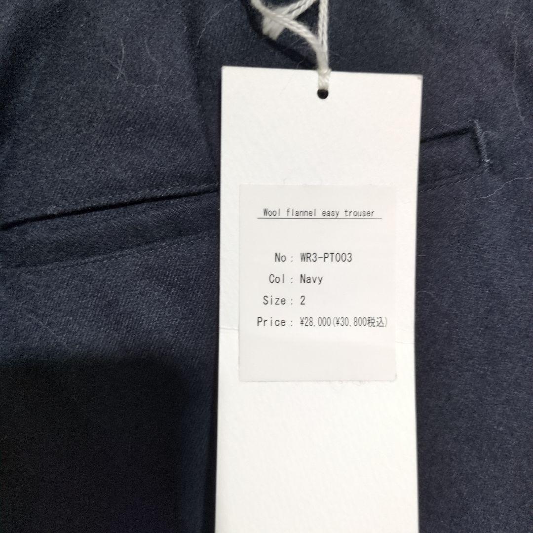 WELCOME-RAIN ネイビー イージートラウザー サイズ2