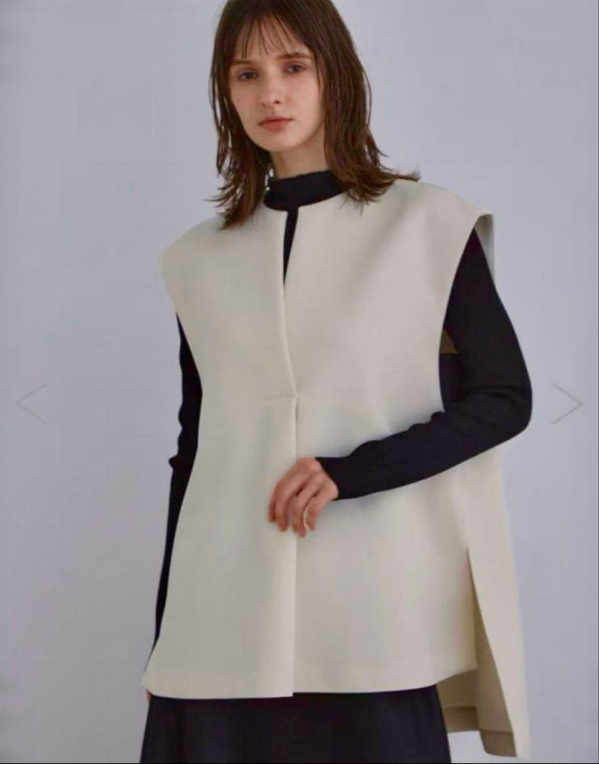 【LE PHIL】マトラッセトリプルクロス ジレブラウス