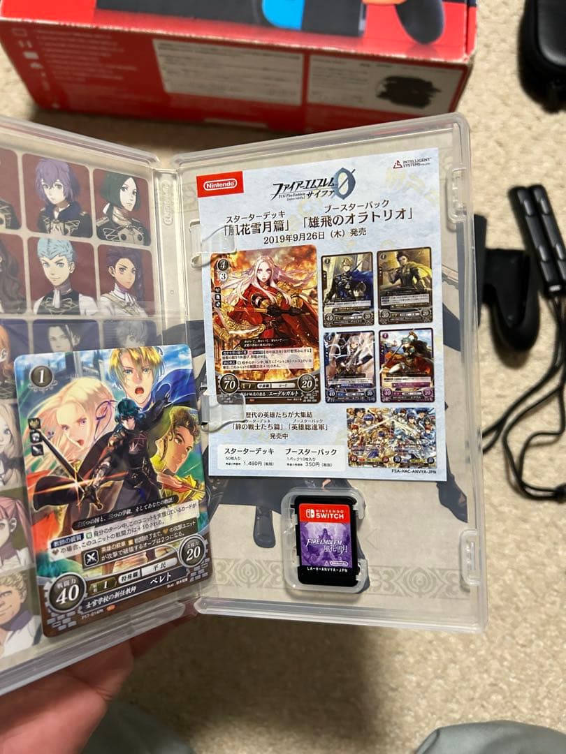 Switch フルセット（バッテリー強化版）＋ 128GB SD＋ 純正ケース付