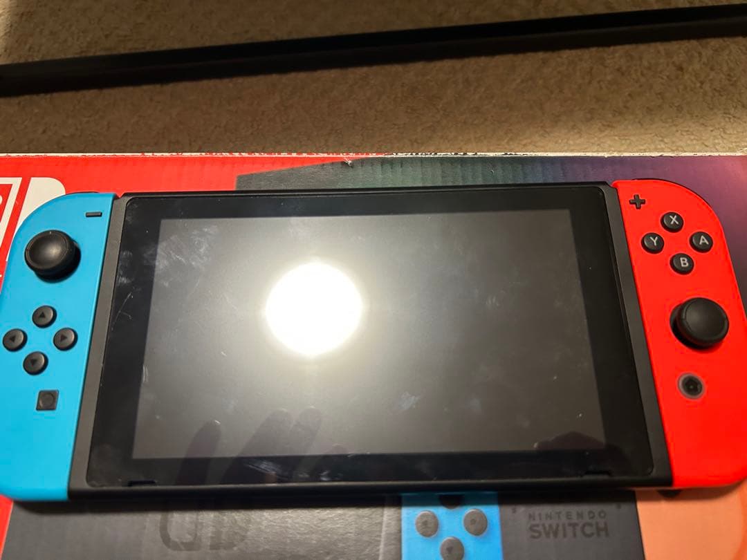 Switch フルセット（バッテリー強化版）＋ 128GB SD＋ 純正ケース付