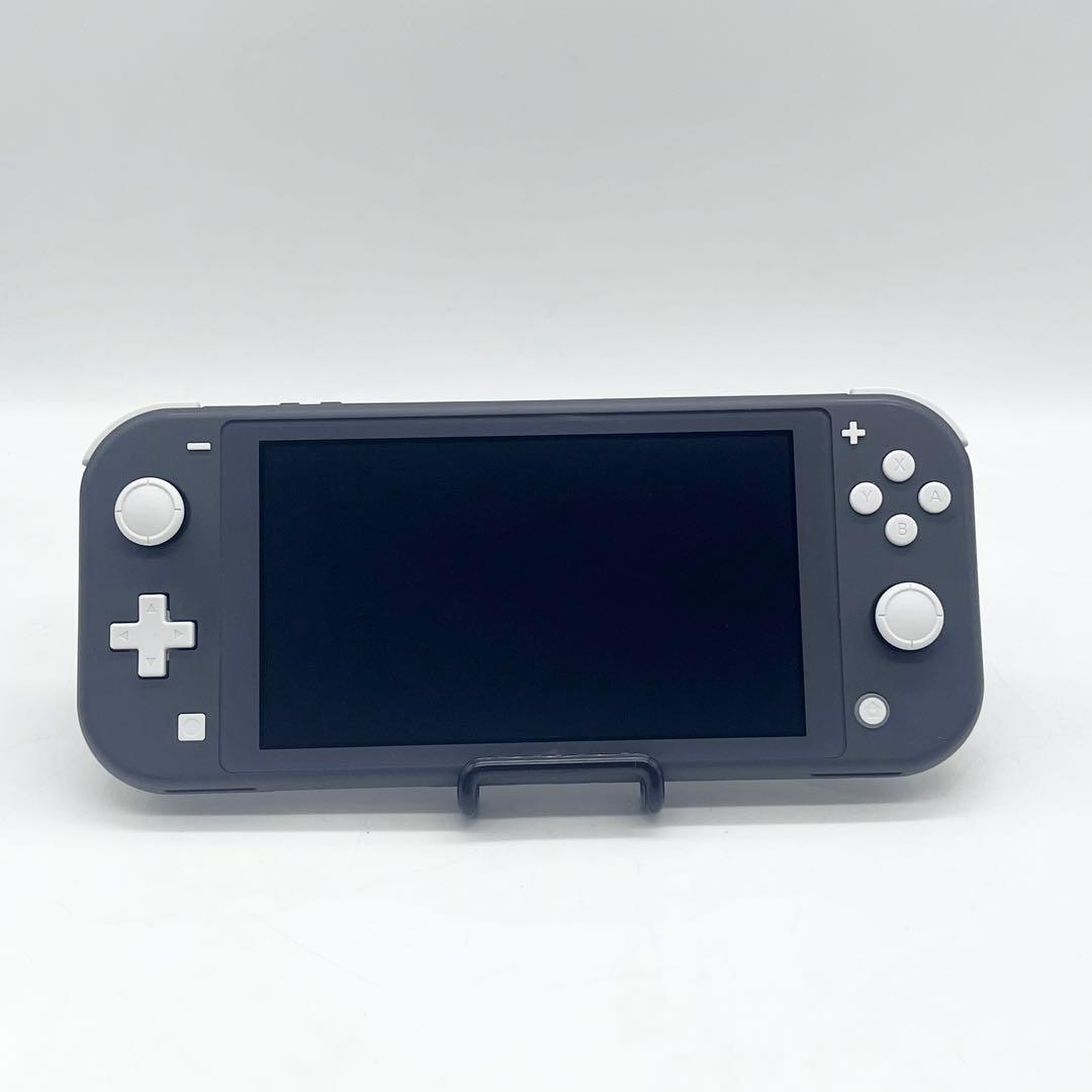 【動作良好】Switch Lite グレースイッチライト 本体 USBケーブル