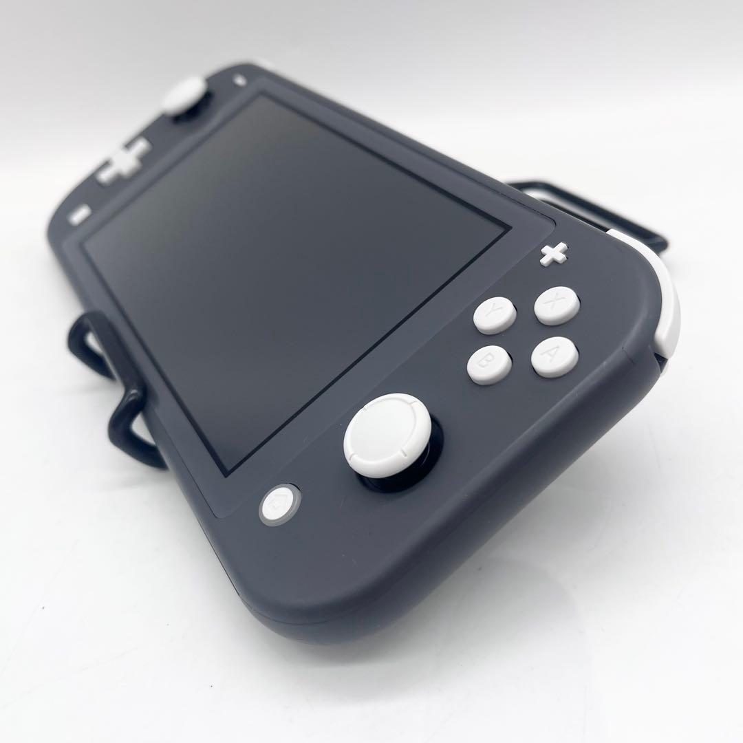 【動作良好】Switch Lite グレースイッチライト 本体 USBケーブル