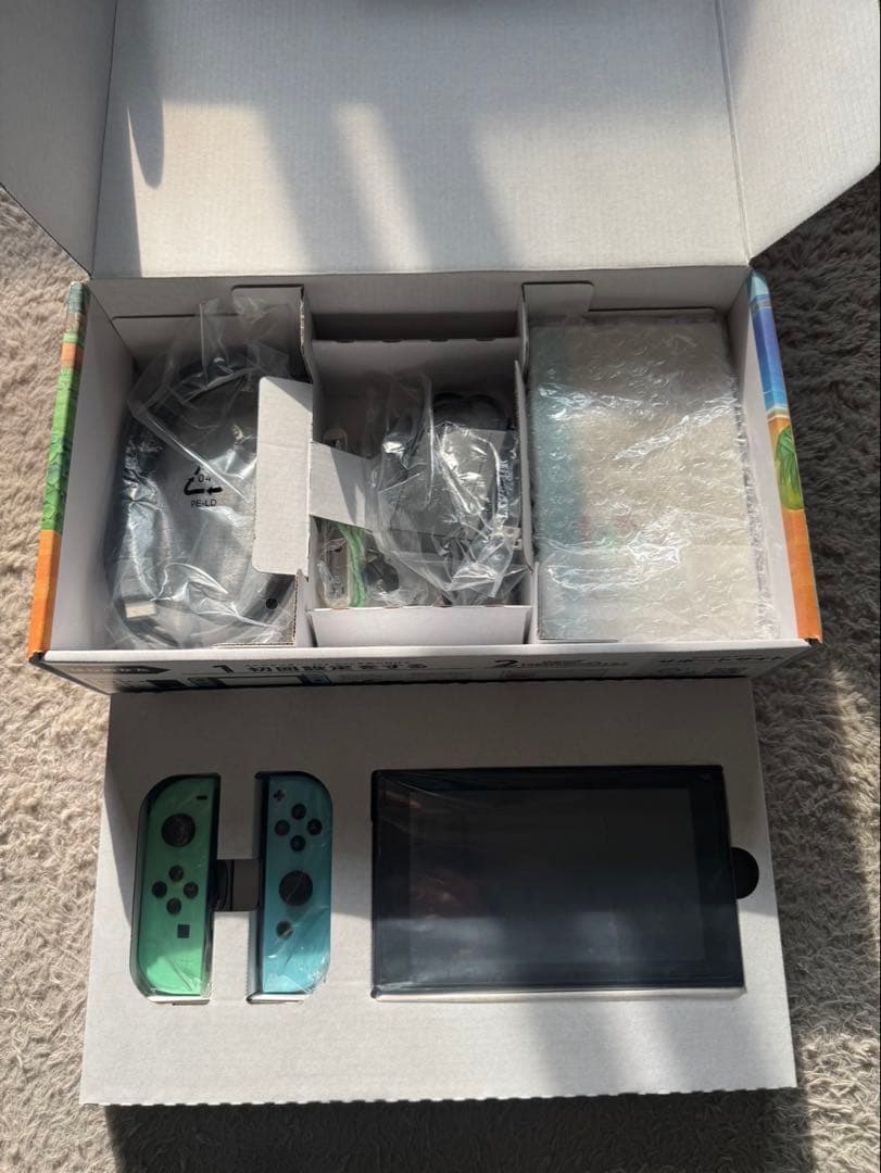 Nintendo Switch あつまれ どうぶつの森デザイン 本体