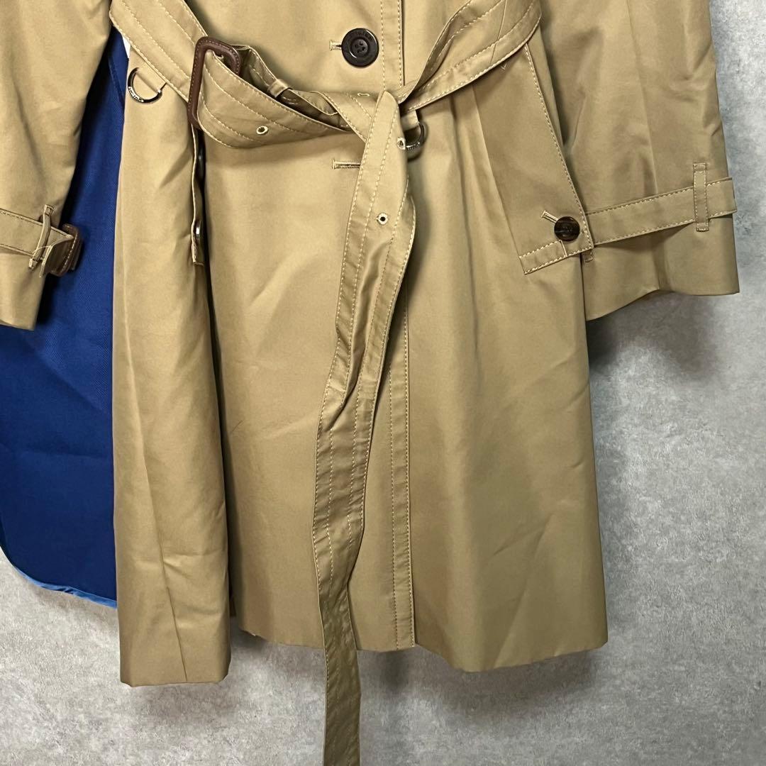 極美品 アクアスキュータム 大草直子　ライナー付きトレンチコート
