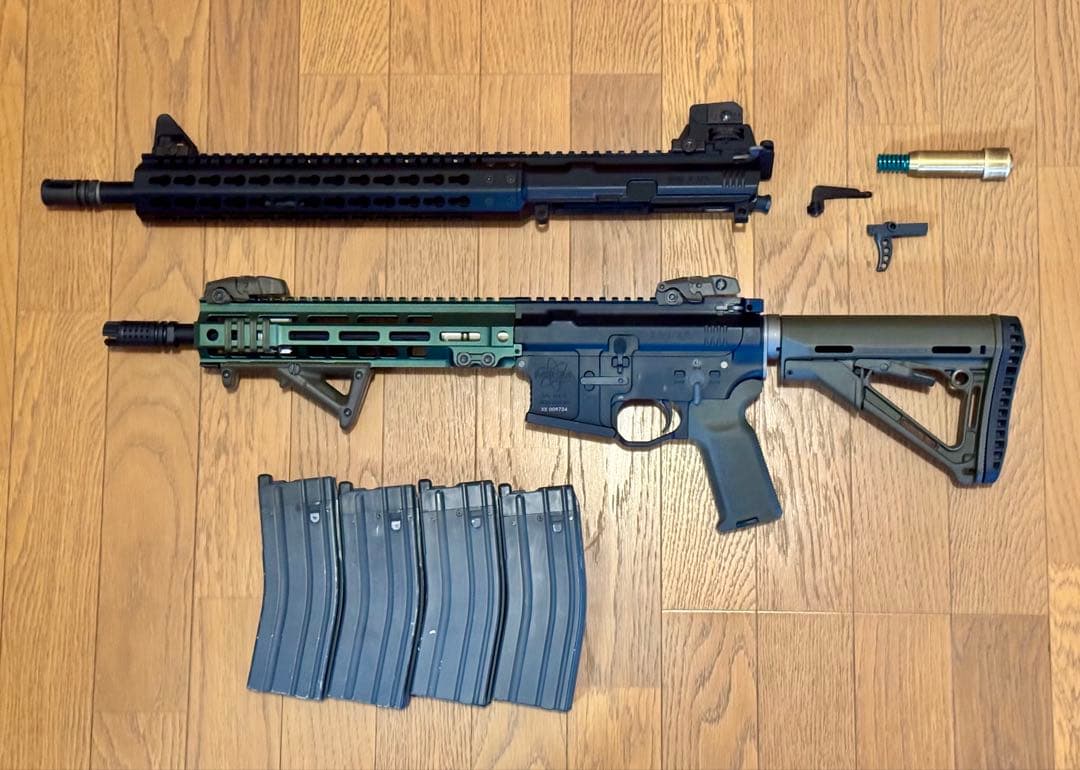 KSC AR15 MEGA MKM HRT風カスタム