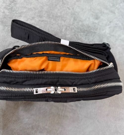 ショルダーバック 新品 ポーター タンカー 2層式 ブラック