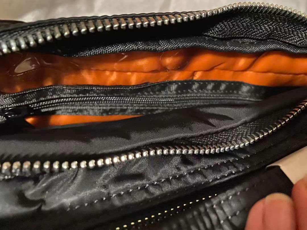 ショルダーバック 新品 ポーター タンカー 2層式 ブラック