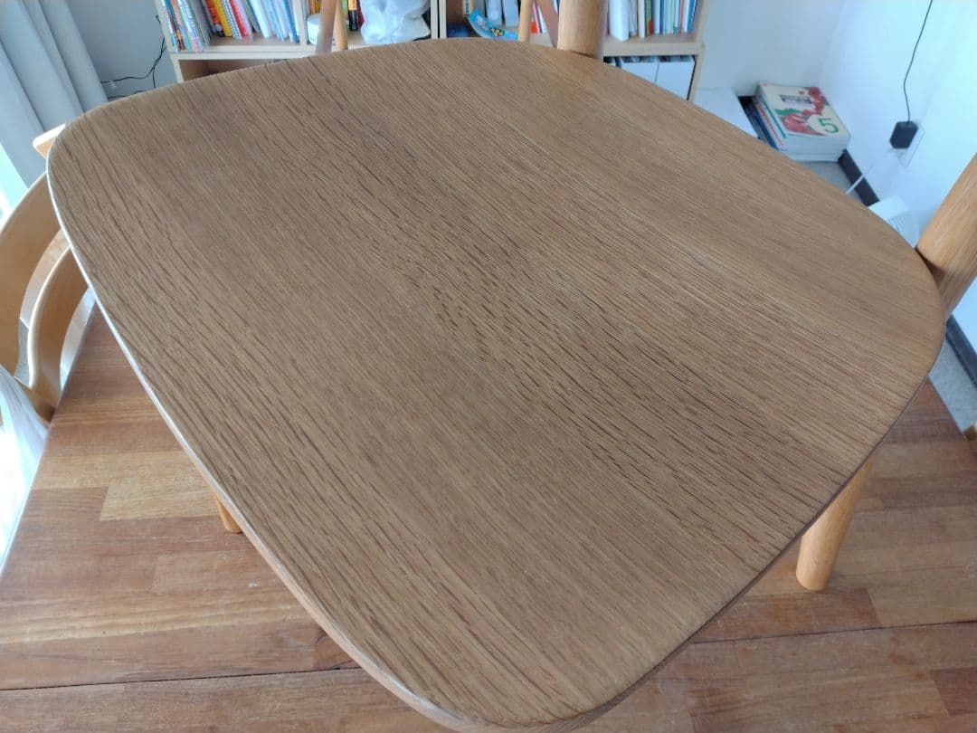 【極美品】MUJI無印良品 オーク無垢材チェア オイル仕上げ 深澤直人