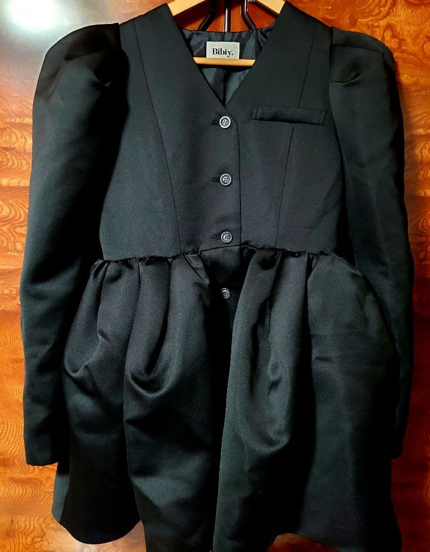 【正規品】 Bibiy DOROTHY PUFF DRESS BLACK