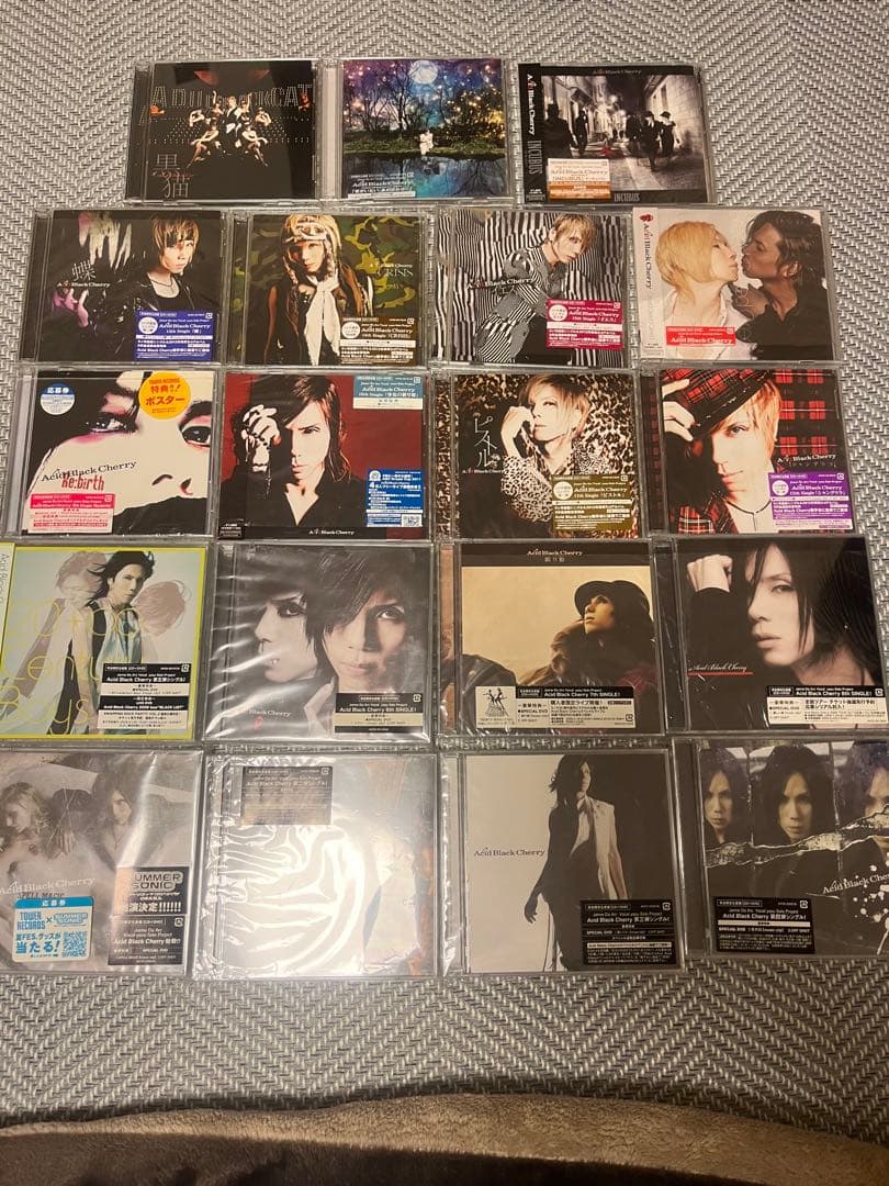 Acid Black Cherry アシッドブラックチェリーシングル19枚セット