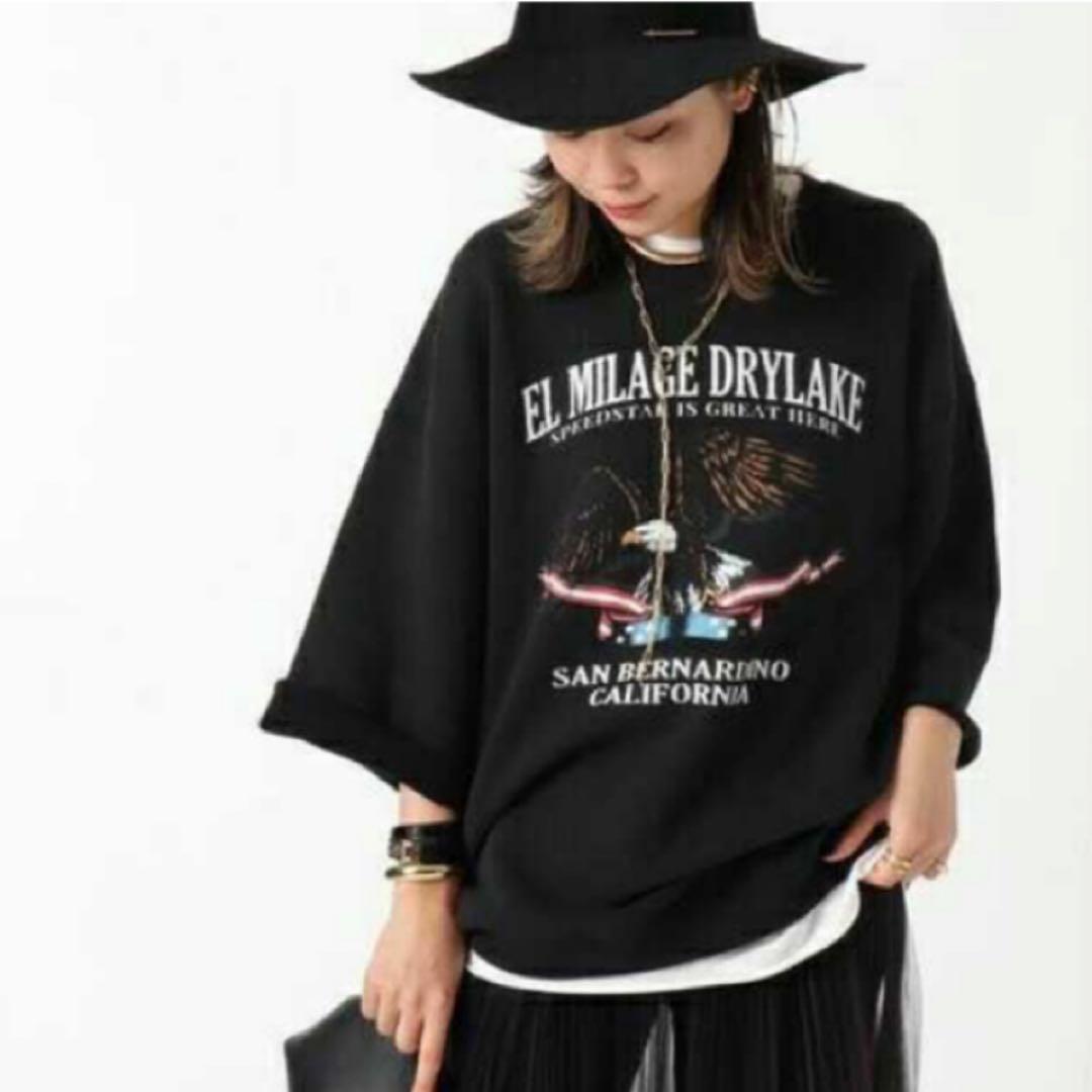 美品　AP STUDIO DRYLAKE イーグル スウェット　手洗い可　日本製