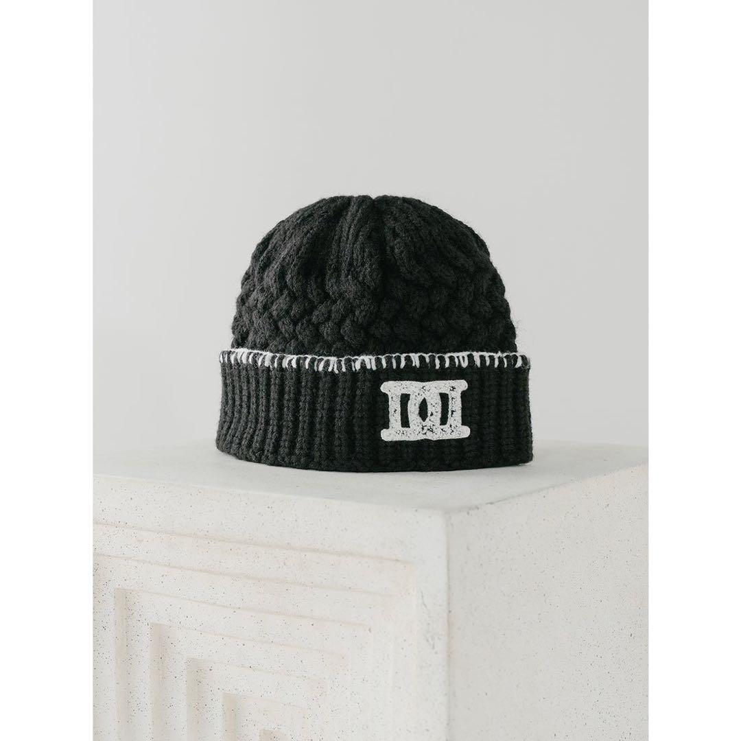 darich DDロゴバスケットニットビーニー ブラック