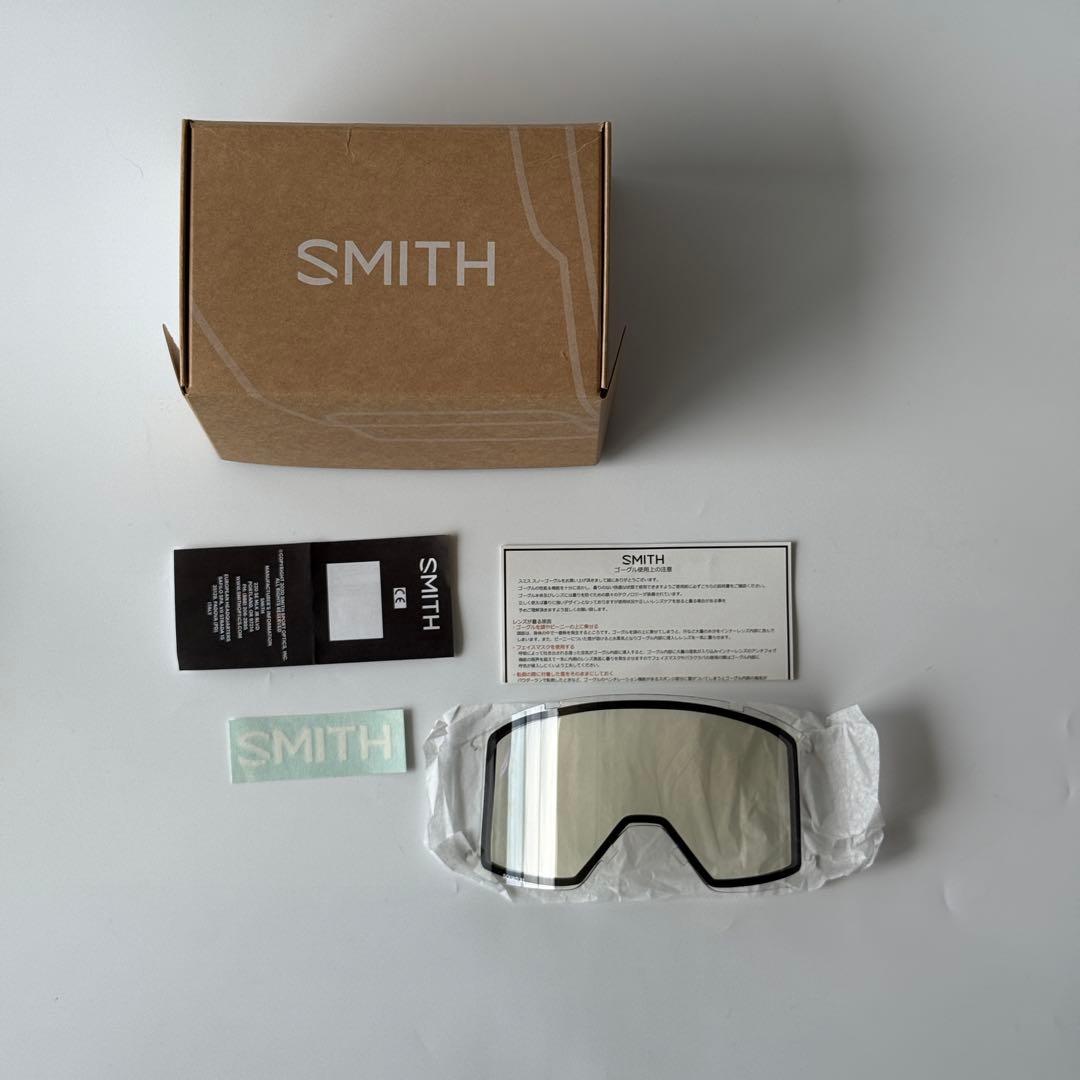 【美品】SMITH Squad XL ゴーグル 調光レンズ 付属品完備
