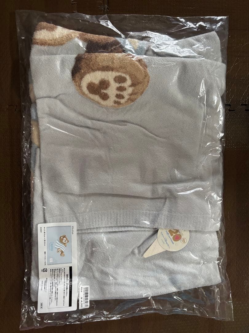 ジェラピケ　ブランケット　ディズニー ダッフィーとフレンズ