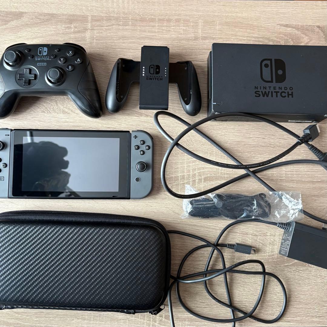 Nintendo Switch 本体 グレー等（256GBマイクロSD付き）