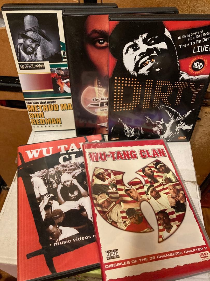 WU-TANG CLAN DVD 他HIPHOP VHS THE SHOW