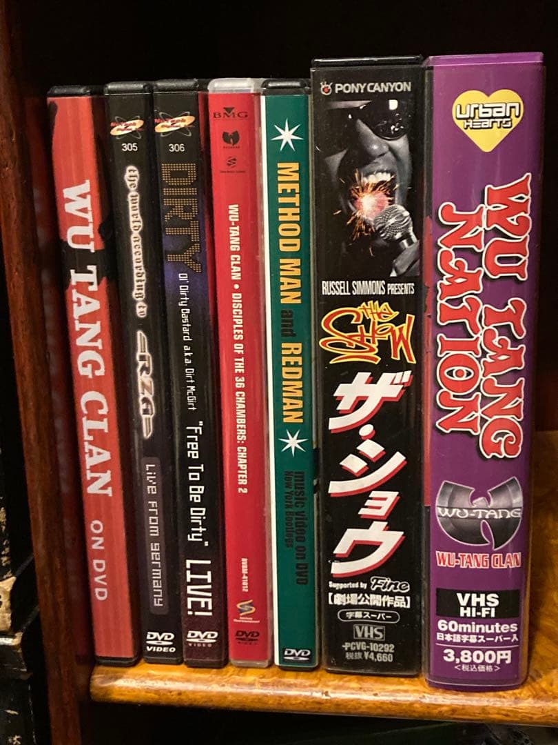 WU-TANG CLAN DVD 他HIPHOP VHS THE SHOW