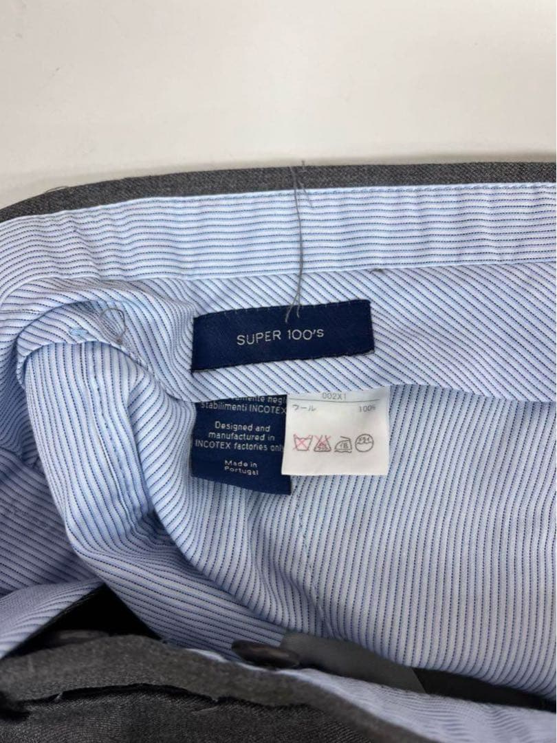 incotex インコテックス　グレー スラックス サイズ52