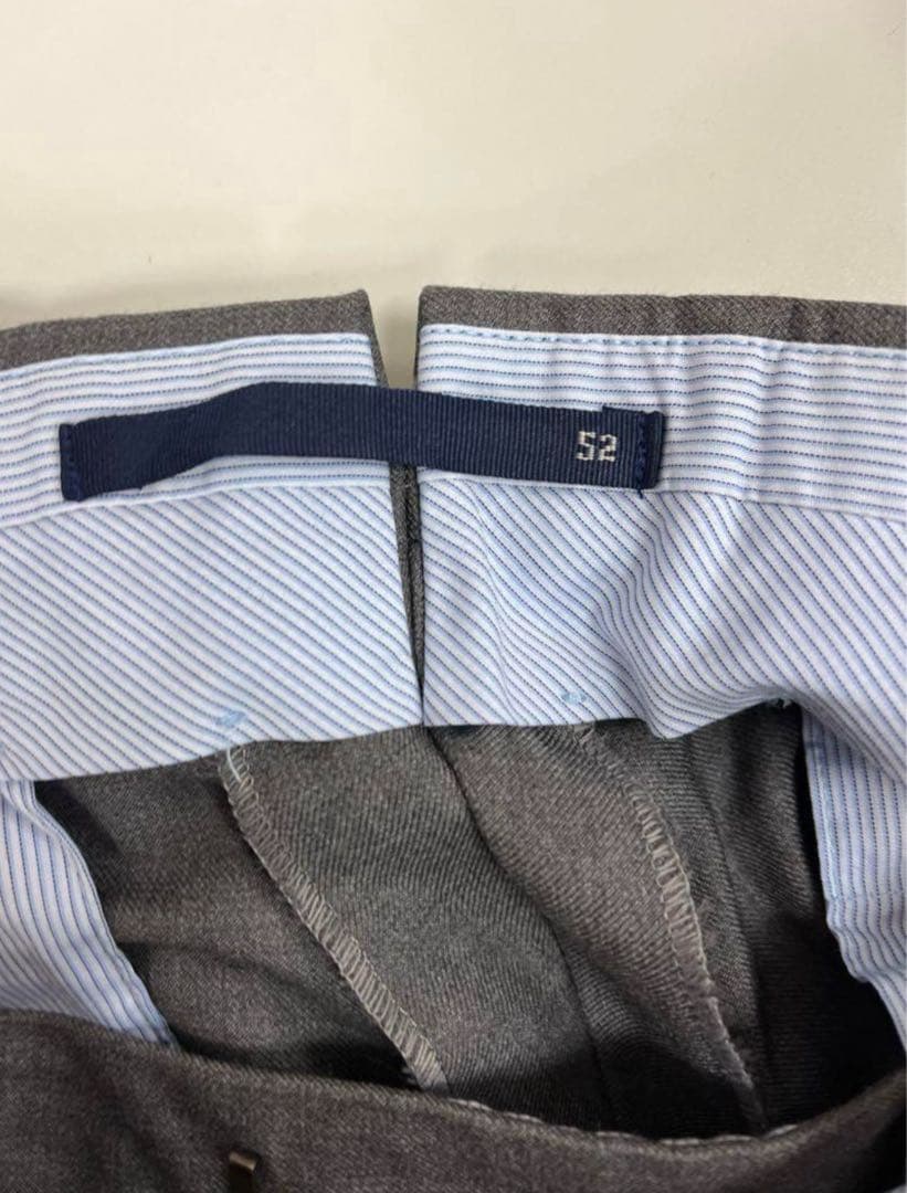 incotex インコテックス　グレー スラックス サイズ52