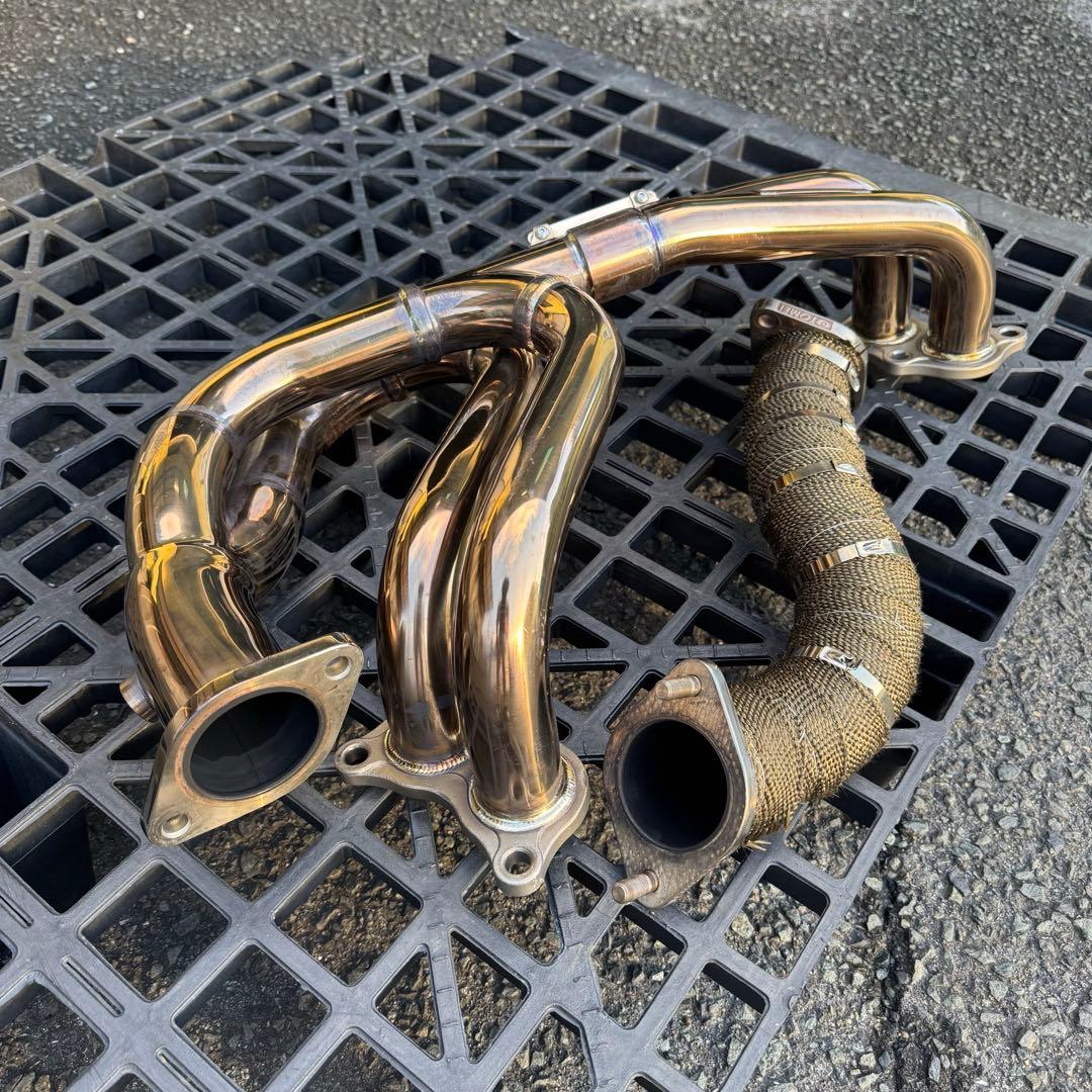 86 brz TOMEI等長エキマニ＋オーバーパイプ