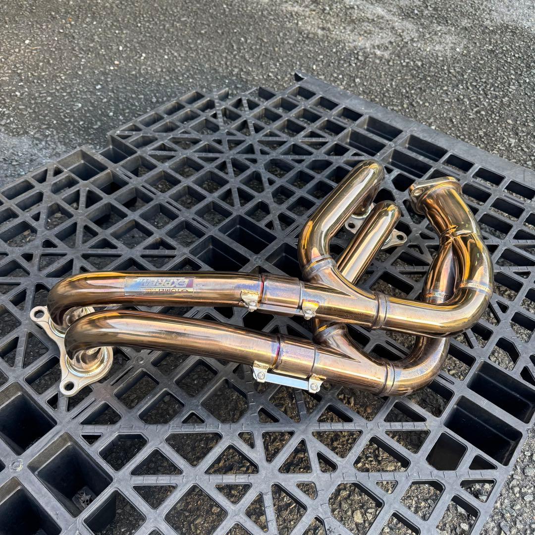 86 brz TOMEI等長エキマニ＋オーバーパイプ