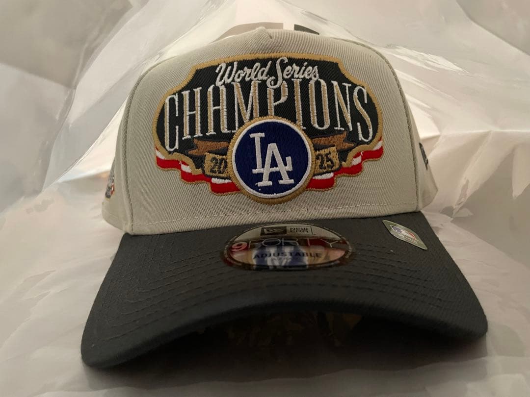 【新品未使用】ドジャース　2025 ワールドチャンピオン　キャップ　全選手着用