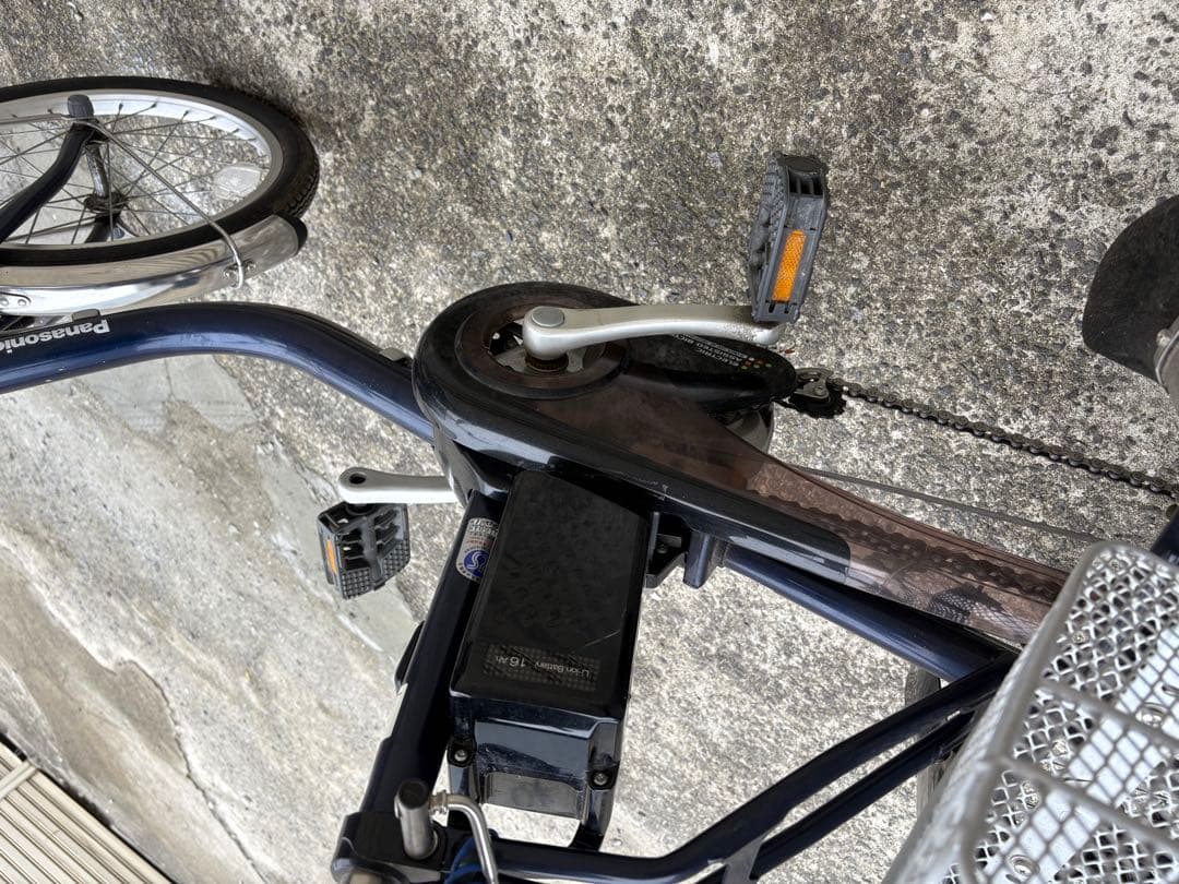 Panasonic16三輪電動自転車　BE-ELR832V 黒瀬