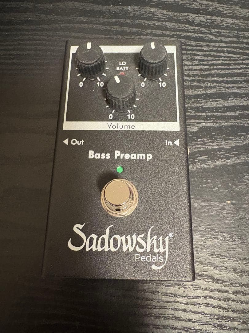 ベース Sadowsky SBP-2 Bass Preamp