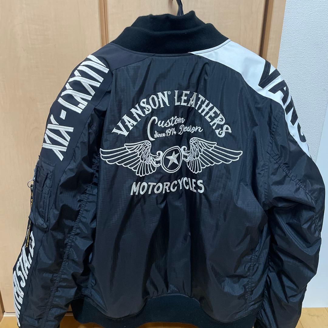 マ*ス様 bo53 vanson leathers ライダースジャケット 黒XL