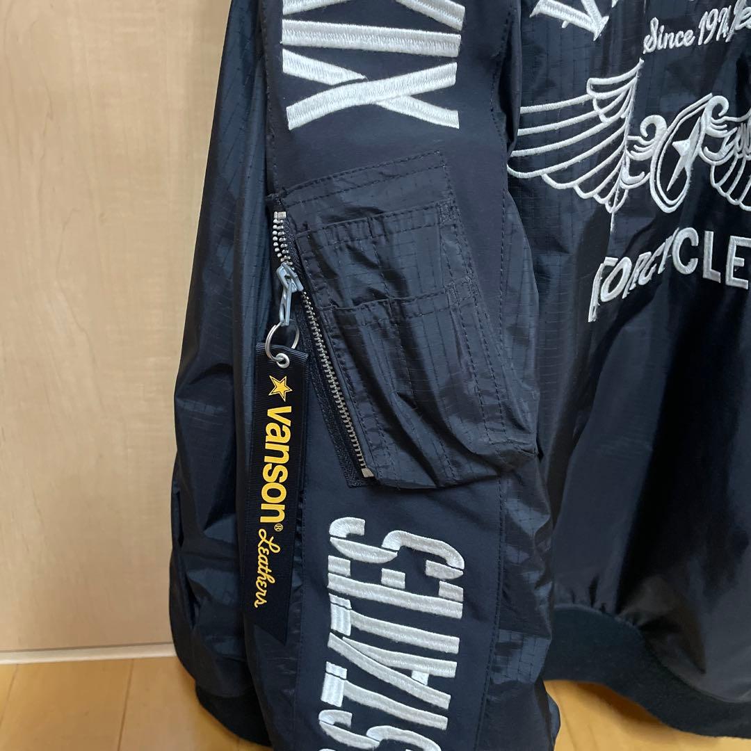 マ*ス様 bo53 vanson leathers ライダースジャケット 黒XL